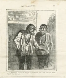 Illustration av Cham (1819-1879) i Le Charivari