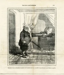 Illustration av Cham (1819-1879) i Le Charivari