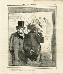 Illustration av Cham (1819-1879) i Le Charivari