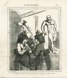 Illustration av Cham (1819-1879) i The Charivari