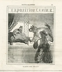 Illustration av Cham (1819-1879) i The Charivari