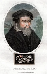 Pietro Martire Vermigli 1499-1562, italiensk teolog, 1816.