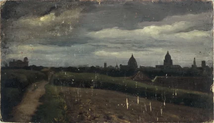 Allmän vy över Paris från Gobelins