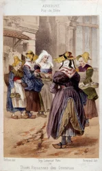 Gravyr av Bour (1800-talet, Paris, Dekorativ konst)
