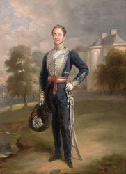 Porträtt av löjtnant George Ramsay av Lixmont, 1838