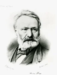 Porträtt av Victor Hugo (1802-85) från 