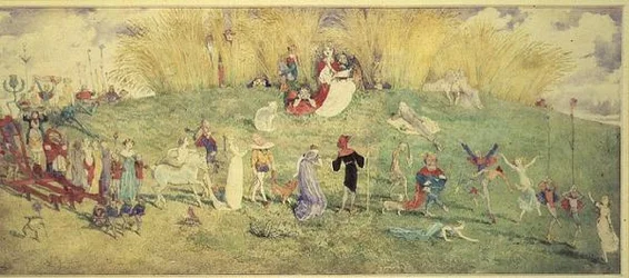The Fairy Queen - En procession