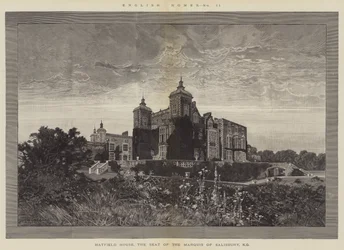 English Homes, Hatfield House, sätet för markisen av Salisbury, KG