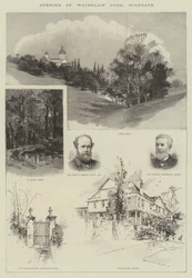 Öppnande av Waterlow Park, Highgate