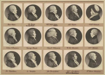 Saint-Mémin samling av porträtt, grupp 11