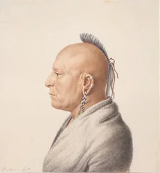 Osage Warrior, 1805-7.