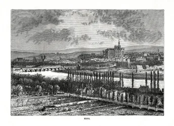 Metz, Frankrike, 1800-talet