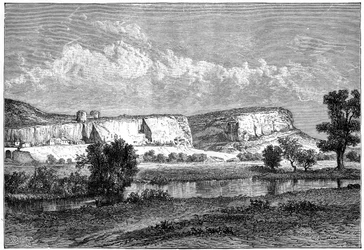 Stenarna i Inkerman, Krim, Ukraina, 1800-talet.