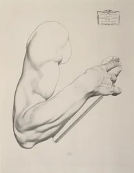 Avtryck på grått papper, 1868