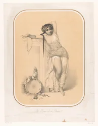 Venus känner av Amors pilspets Four Representations of Love (serietitel) Amour (serietitel på objekt)