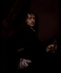 Porträtt av Sir Peter Lely (1618-80),