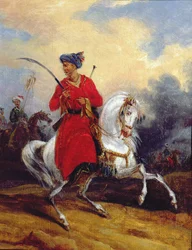 En ottoman till häst