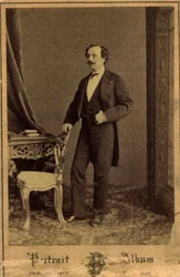 Marius Petipa, rysk balettdansös och koreograf, c1855