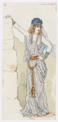 Holmès - Det svarta berget - kostymdesign av Charles Bianchini - 14. Orientaliska av Syrien