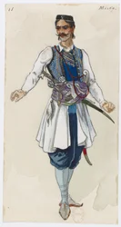 Holmès - Det svarta berget - kostymdesign av Charles Bianchini - 18. Mirko