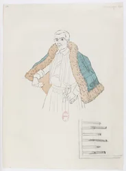 Holmès - Det svarta berget - kostym av Charles Bianchini - 27 (Kostym)