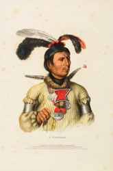 A WINNEBAGO., från Historia om indianstammarna i Nordamerika