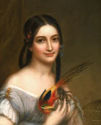 Miss Satterlee, ca. 1830-1839.
