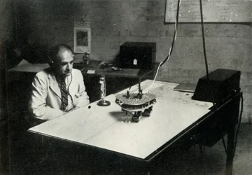 Kontrollbord på en RAF-flygskola, 1941.