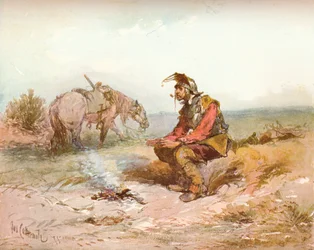 Langham Sketch: The Bivouac, c1885