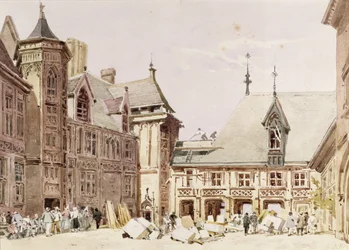 Jacques Coeurs hus i Bourges, Cher, Frankrike