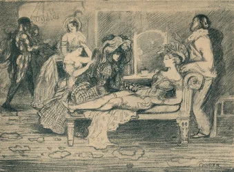 The Green Room, c1904, 1935.