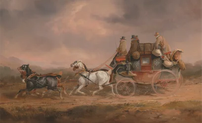 Mail Coaches on the Road: Louth-London Royal Mail går framåt i snabb takt