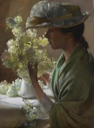 Lady with a Bouquet (snöbollar)