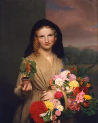 Blomstertjejen, 1846.