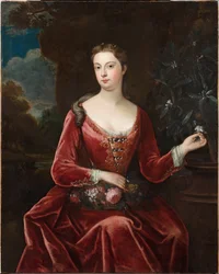 Porträtt av Mary Thynne, Lady Brooke (oljemålning)