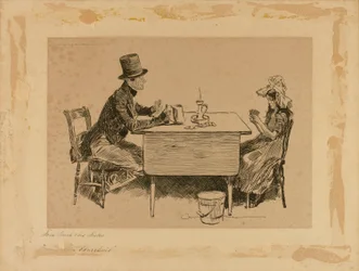 Tom Pinch och hans syster, från "Martin Chuzzlewit"