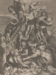 Nedstigningen från korset, 1615-31.