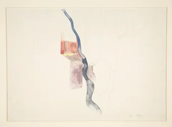 Tree Abstraction (troligen studie för Red Chimneys, 1918?)