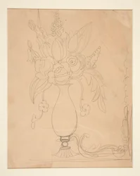 Vas med blommor