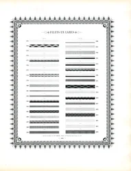 Typografiska dekorativa regler (tryck)