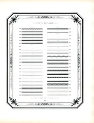 Typografiska linjeelement (tryck)