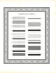 Typografiska linjeelement - Filets en Lames, tredje serien (tryck)