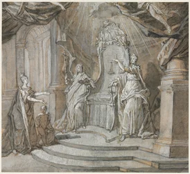 Madame de Maintenon Återvänder till den katolska kyrkan [1], 1700-talet.