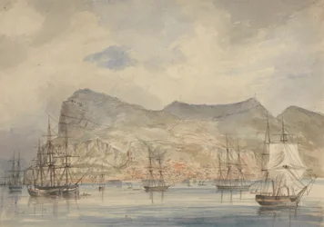 Utsikt över Gibraltar