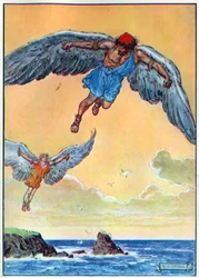 Daedalus och Ikaros, ur ”The Children