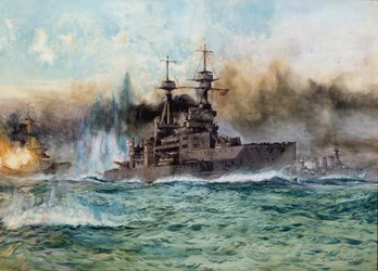 H.M.S. Vanguard i slaget vid Jylland, 1924