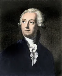 Porträtt av Antoine Laurent Lavoisier