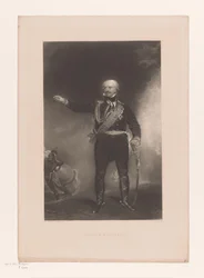 Porträtt av Gebhard Leberecht av Blücher Prince Blucher (titel på objekt)