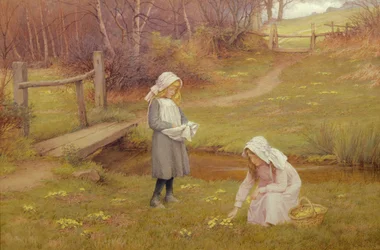 The Primrose Gatherers (wc)