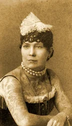 Porträtt av Nora Hildebrandt, ca 1895